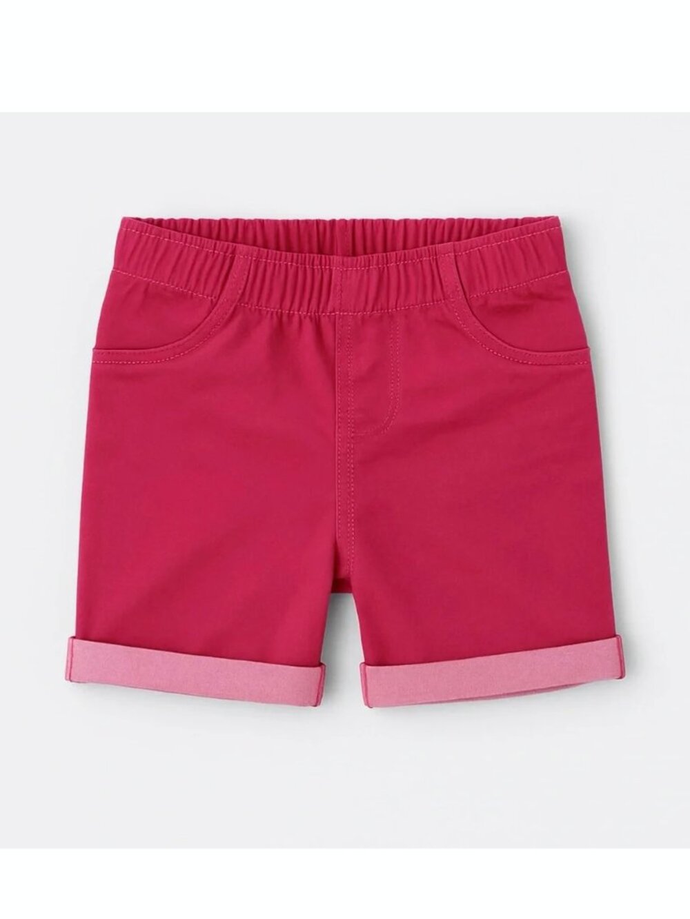 Toddler Girls' Pull-On Denim Midi Shorts Cat & Jack, Pink
